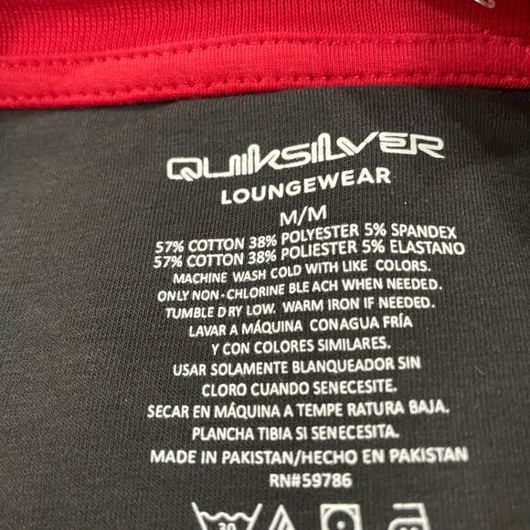 Quiksilver Everyday Pocket Red Women T-Shirt M - Picture 8 of 8